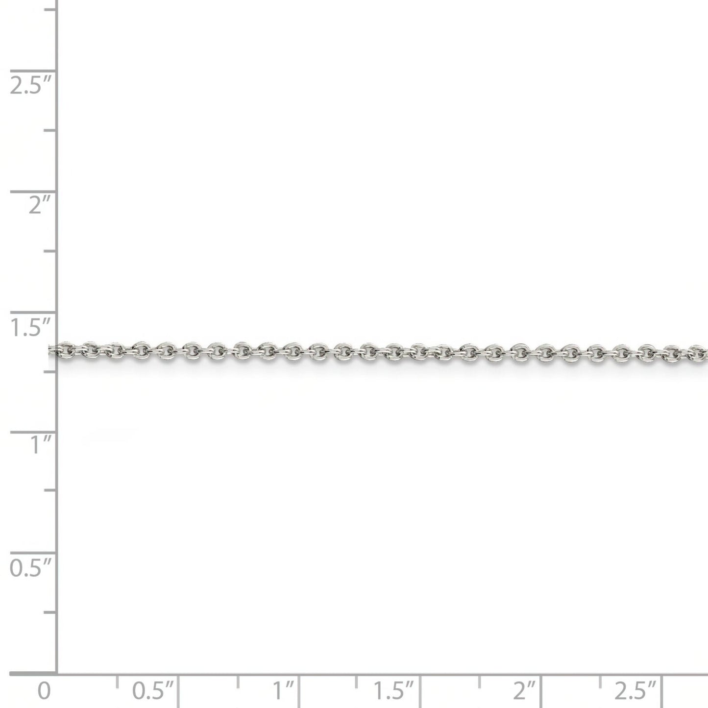 Sterling Silver Cable Chain