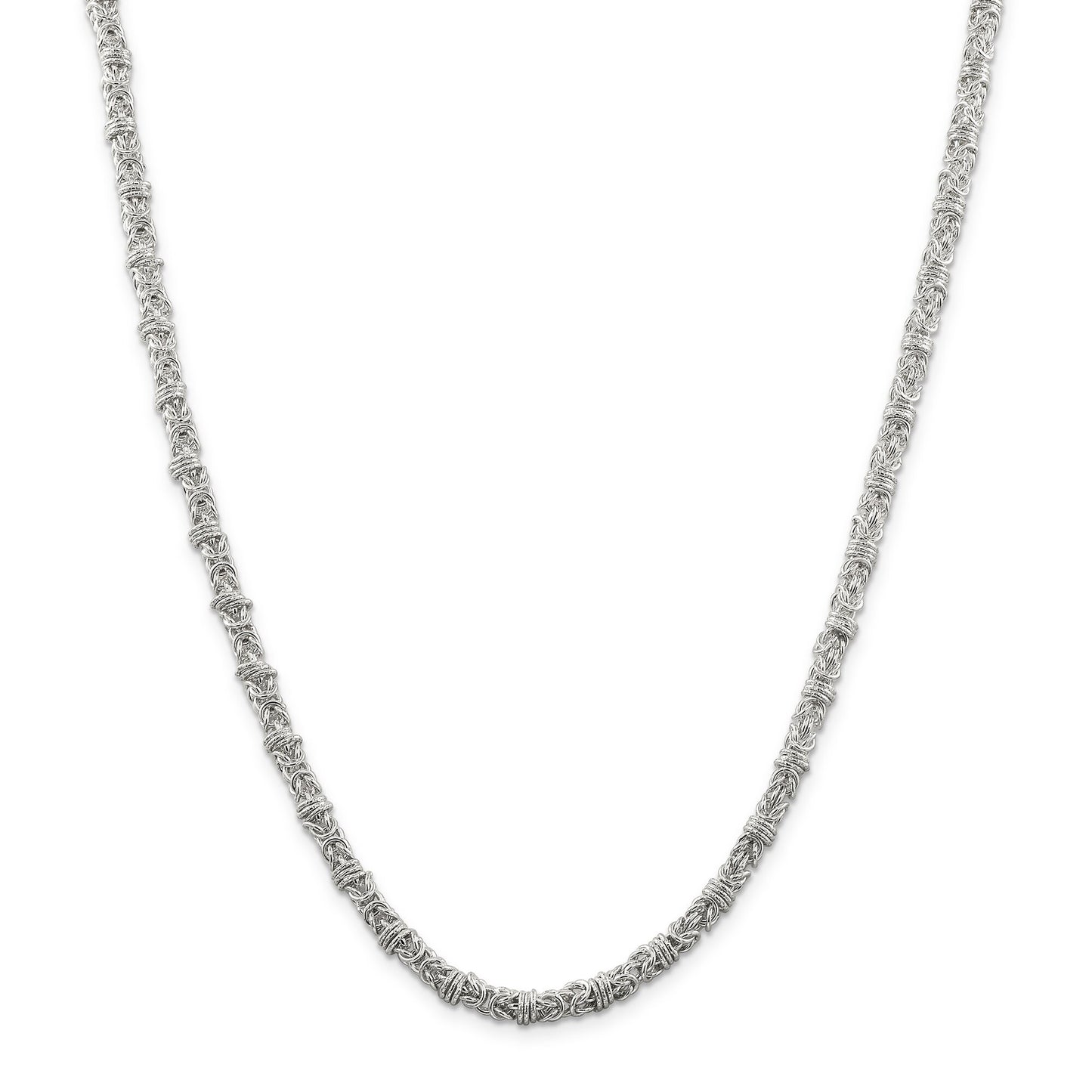Sterling Silver Byzantine Chain