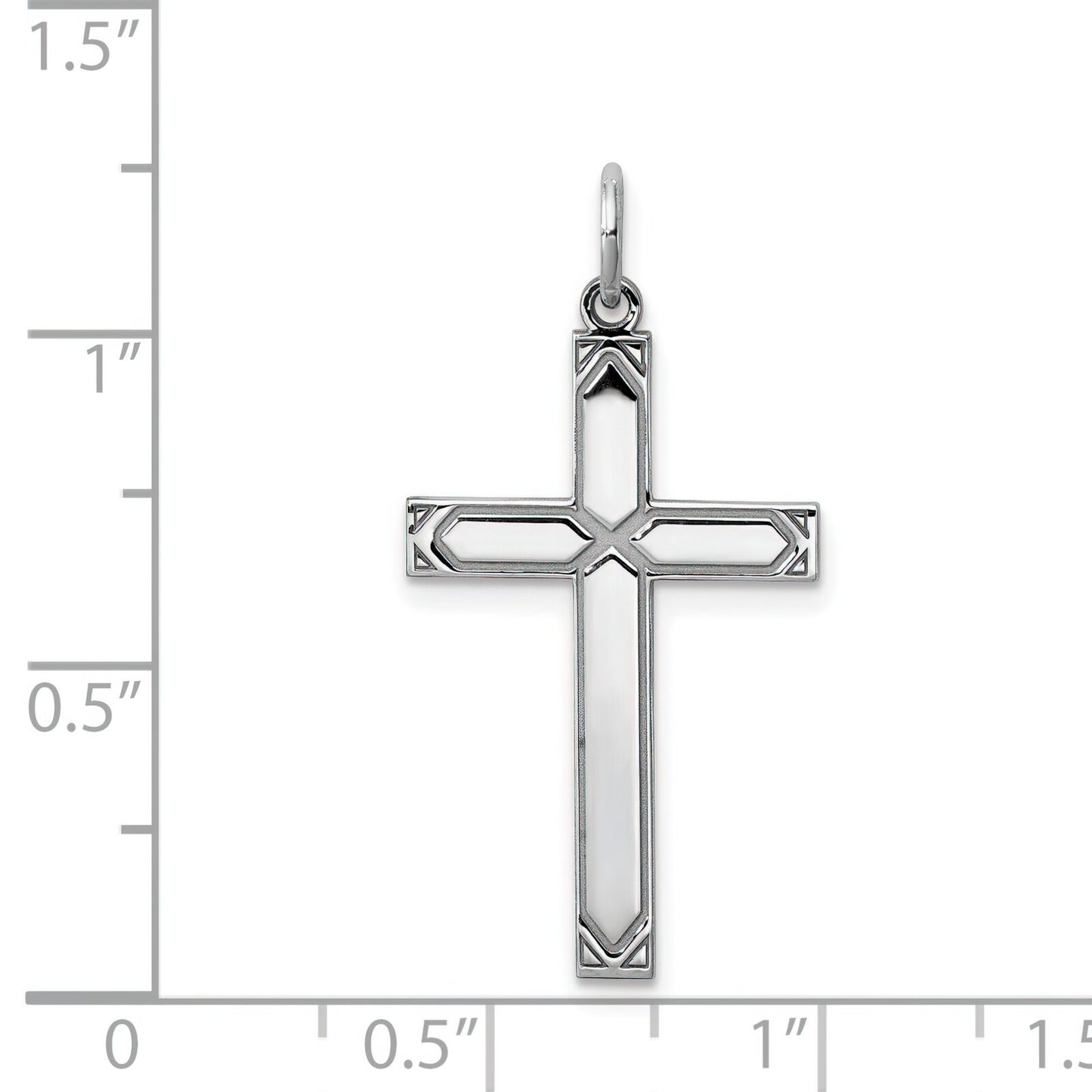 Sterling Silver Cross Charm