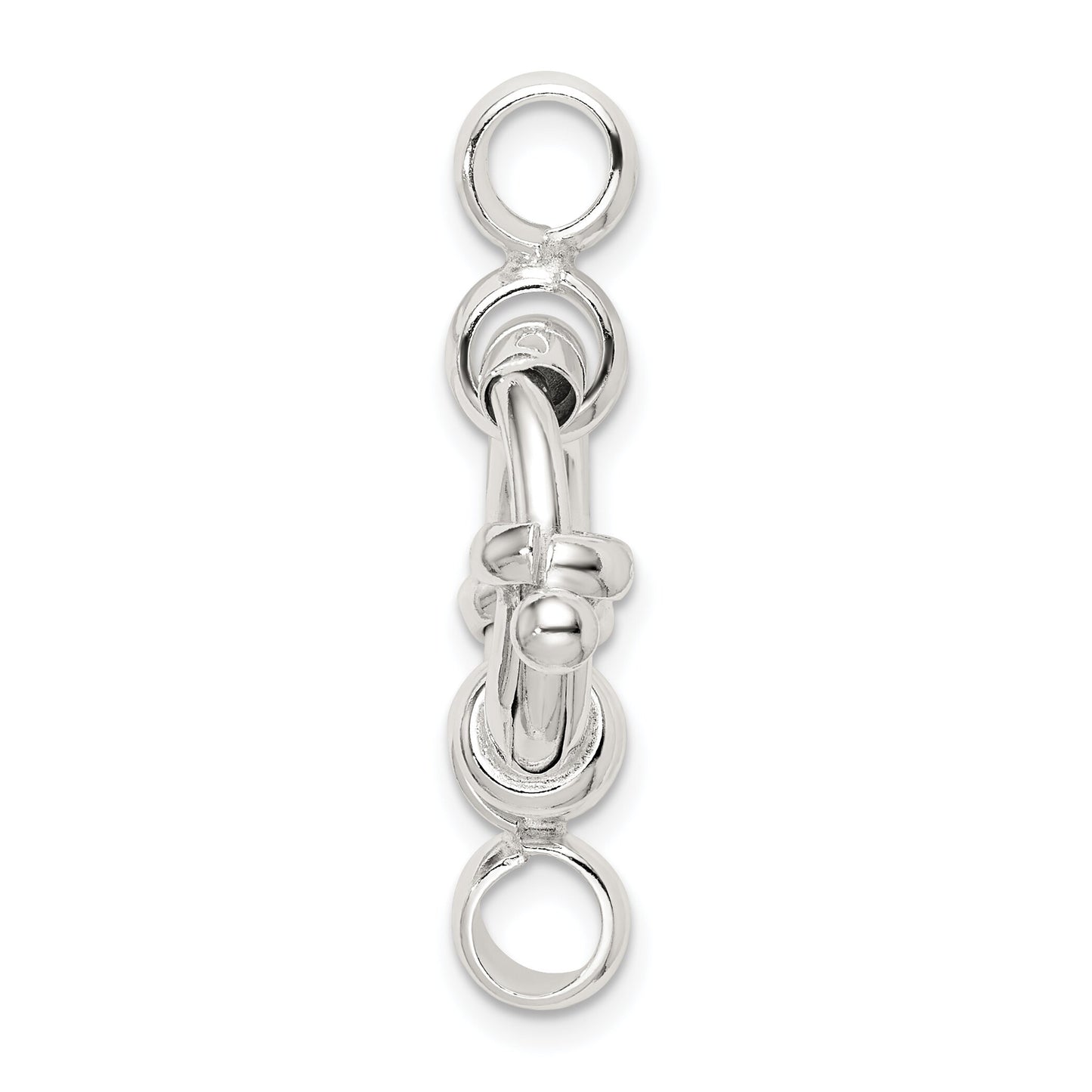 Sterling Silver Spring Ring Clasp 31.5mm