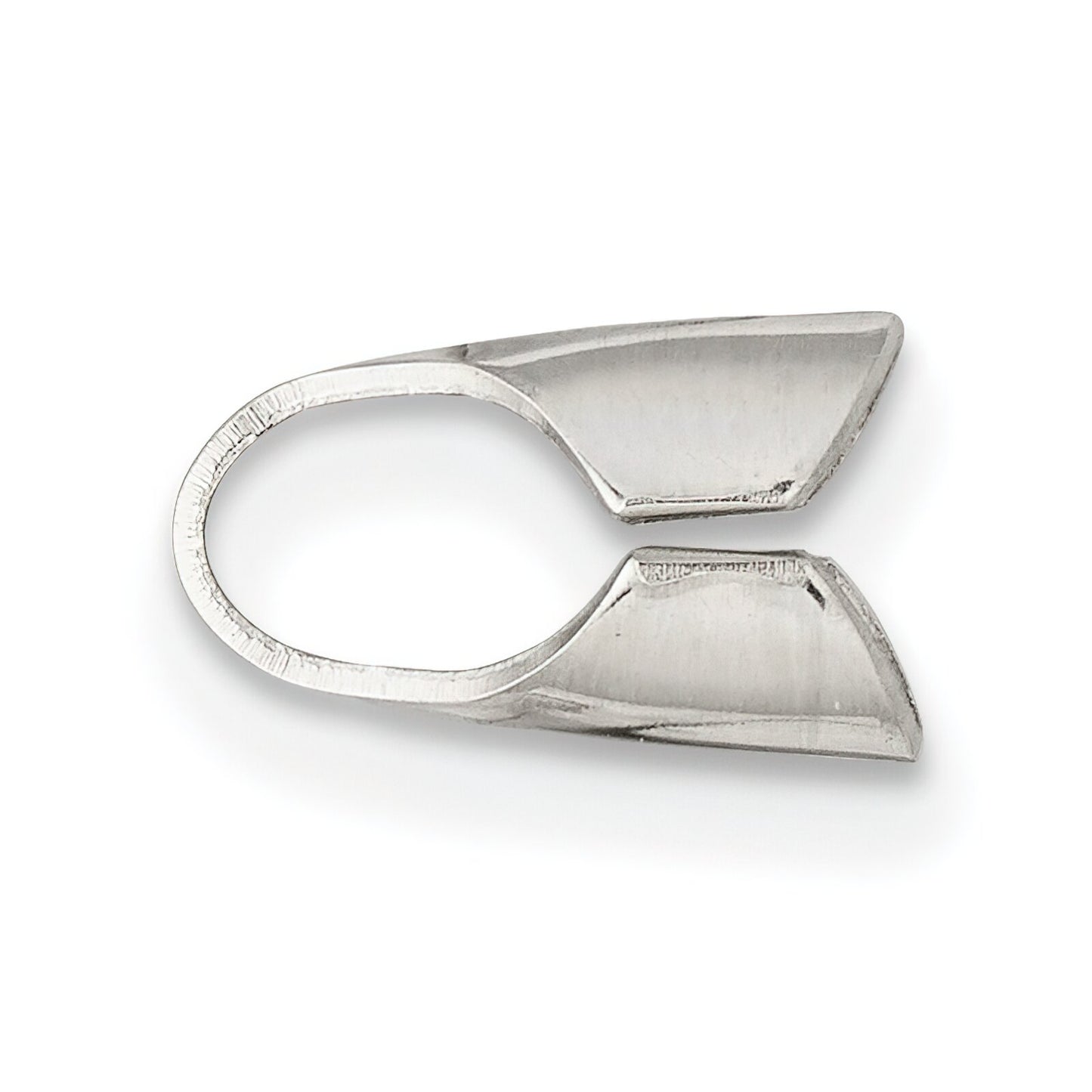 Sterling Silver Round End Endcaps (6.50mm to 9.00mm)