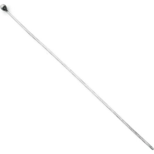 Sterling Silver 24GA Round Headpin (1/2" to 3")