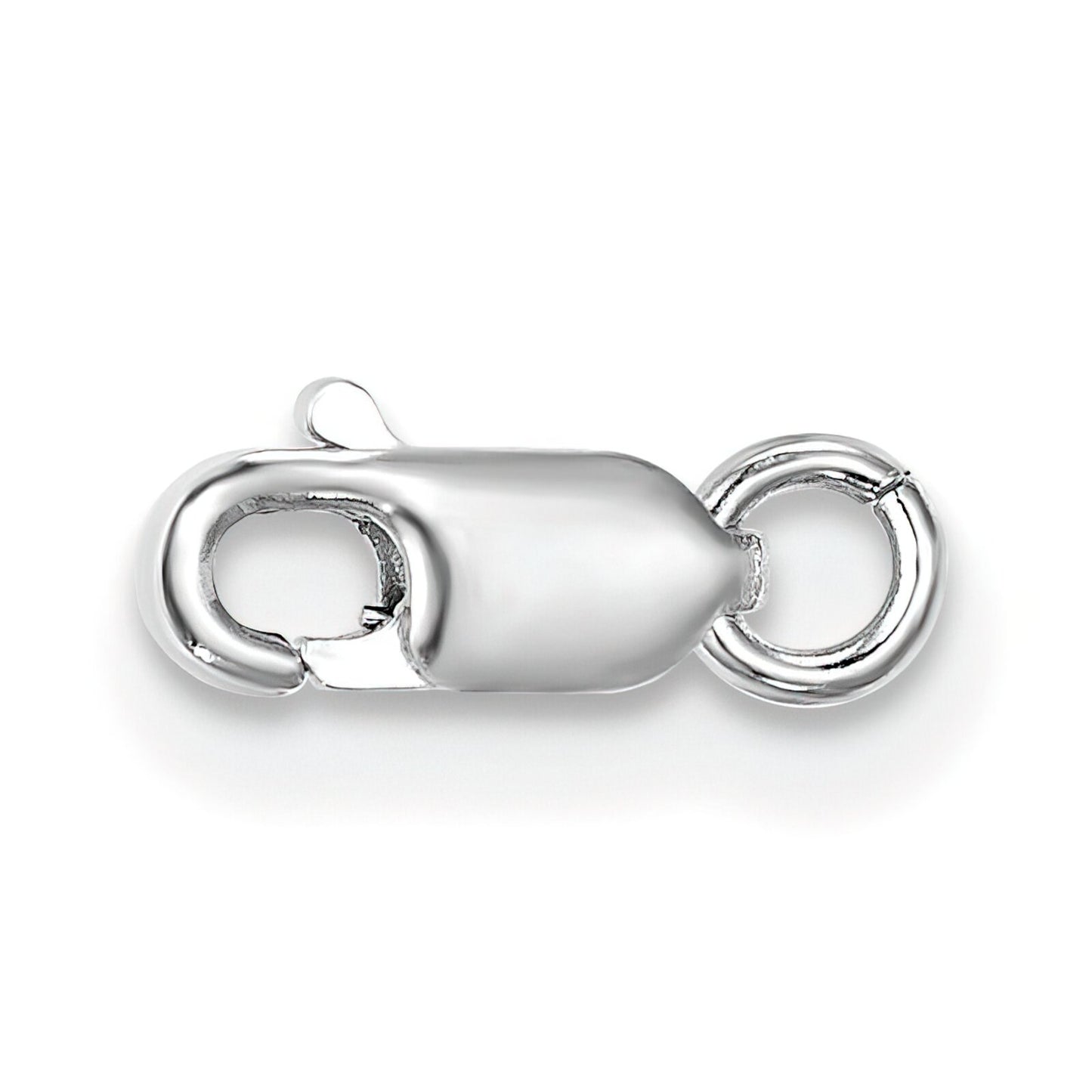 14K White Gold Lobster Clasp w/Jump Ring (7.90mm to 15.60mm)