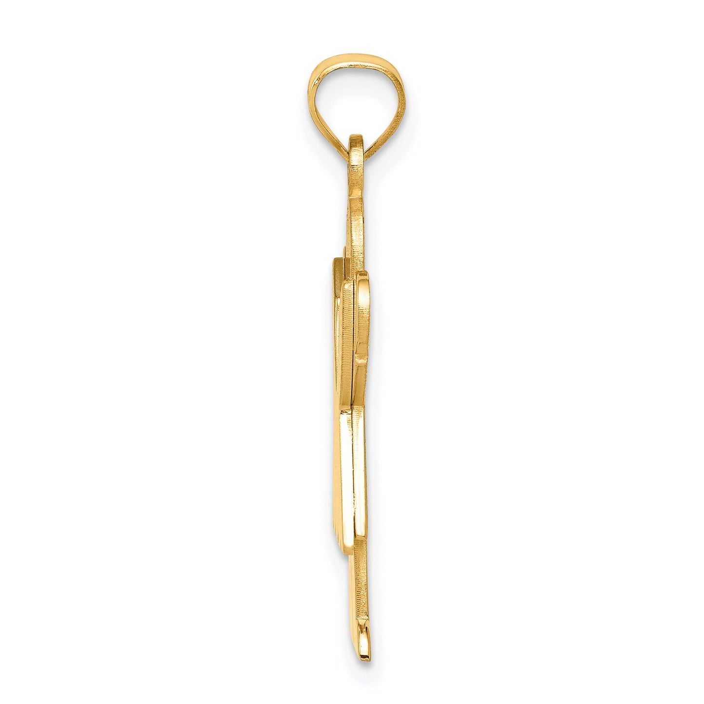 14K Gold The Kids Girl Charm