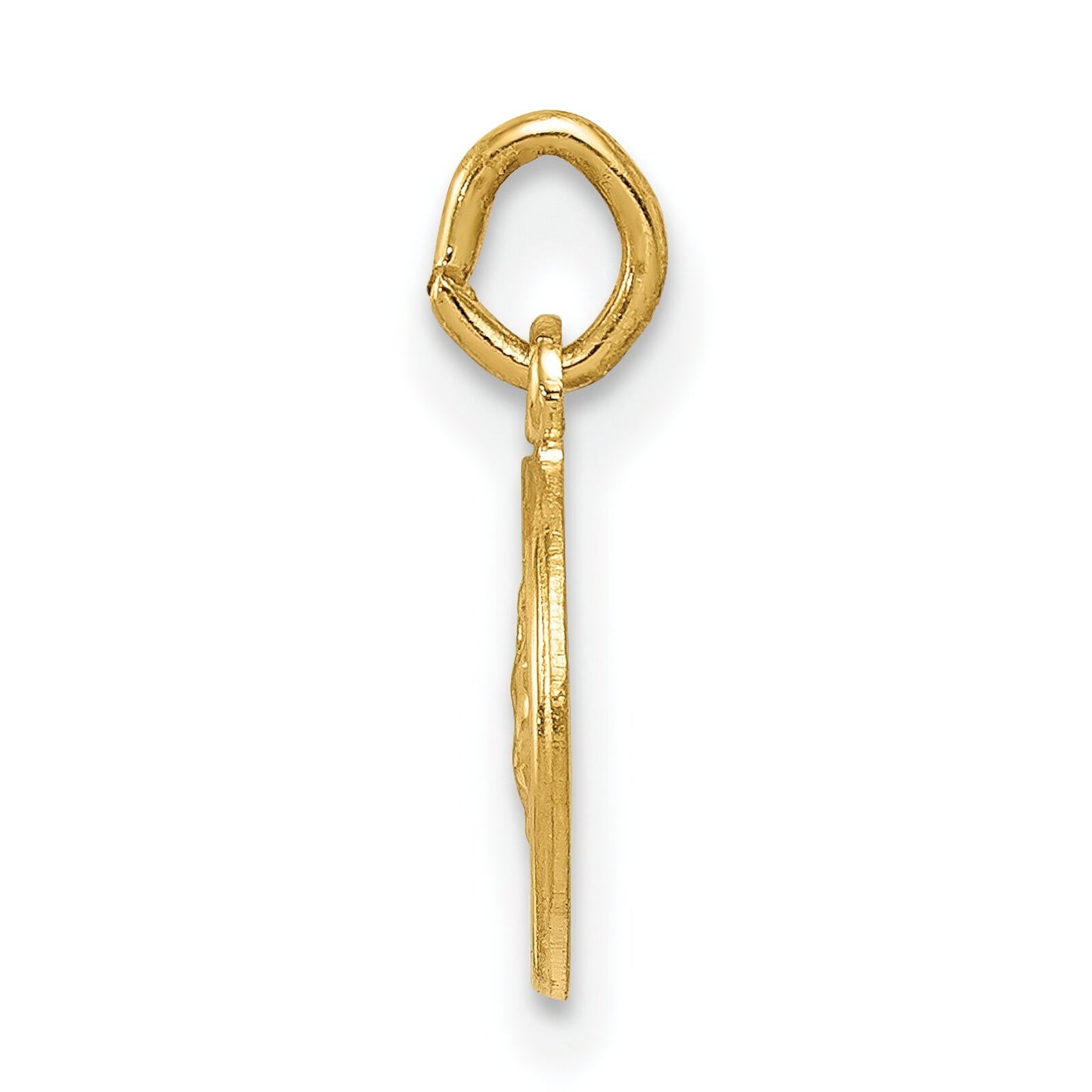 14K Gold Saint Christopher Medal Charm