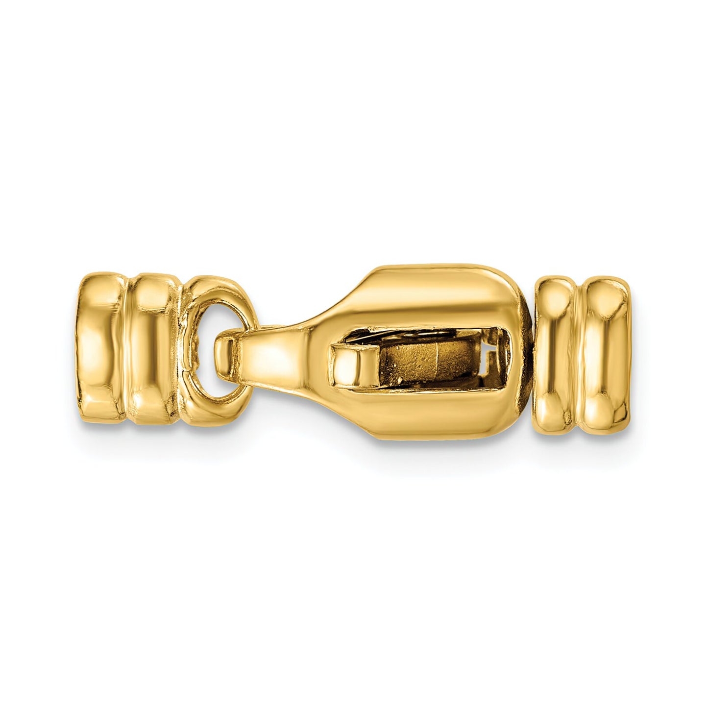 14K Gold Lobster Clasp w/End Caps (13.40mm to 18.70mm)