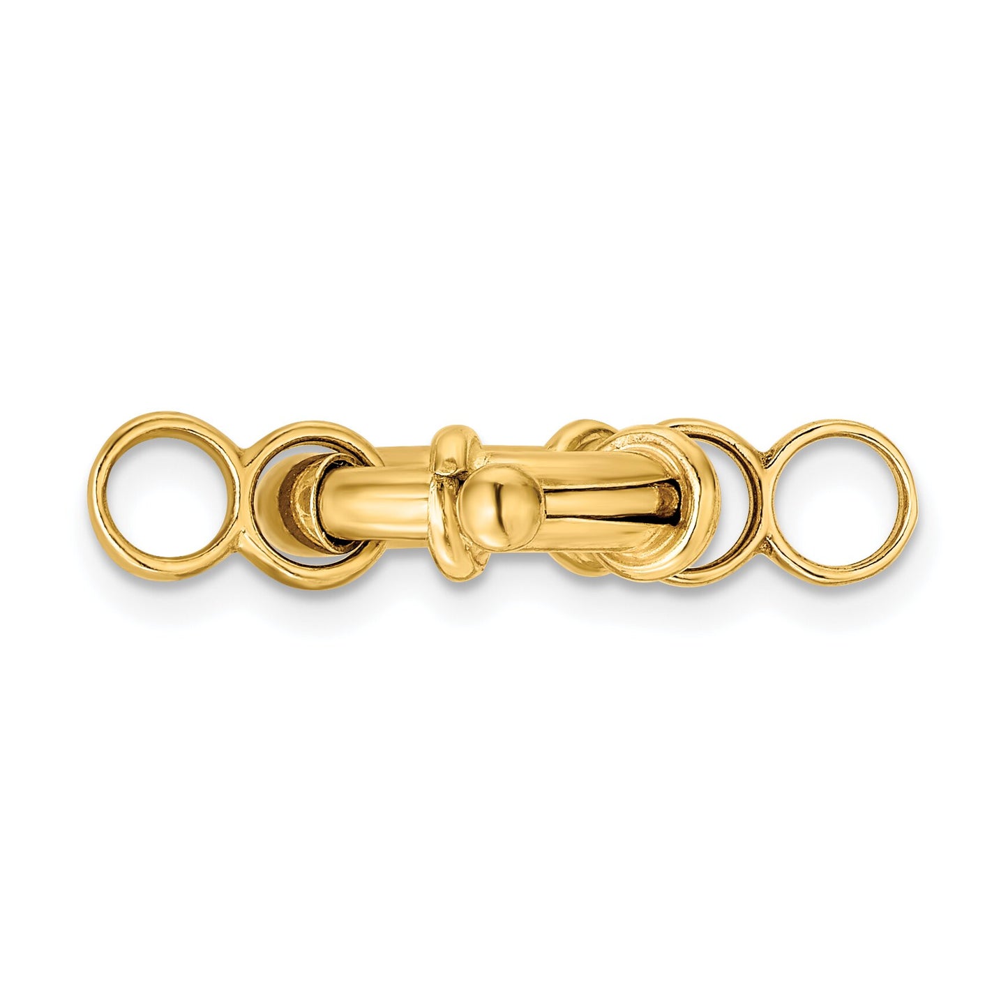 14K Gold Spring Ring Clasp (15.50mm to 24.00mm)