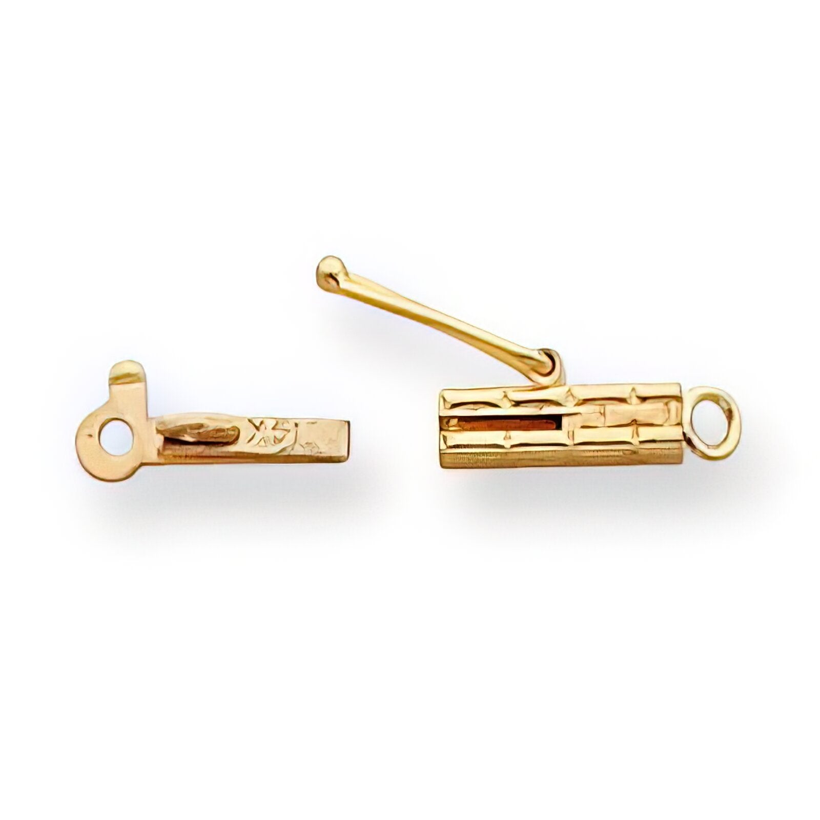14K Gold Barrel Clasp Replacement Tongue 8.3mm – FindingKing