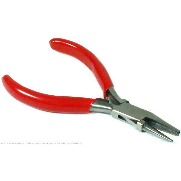 Round Concave Pliers For Looping or Bending Wire Jewelry Repair Kit 2 Pcs