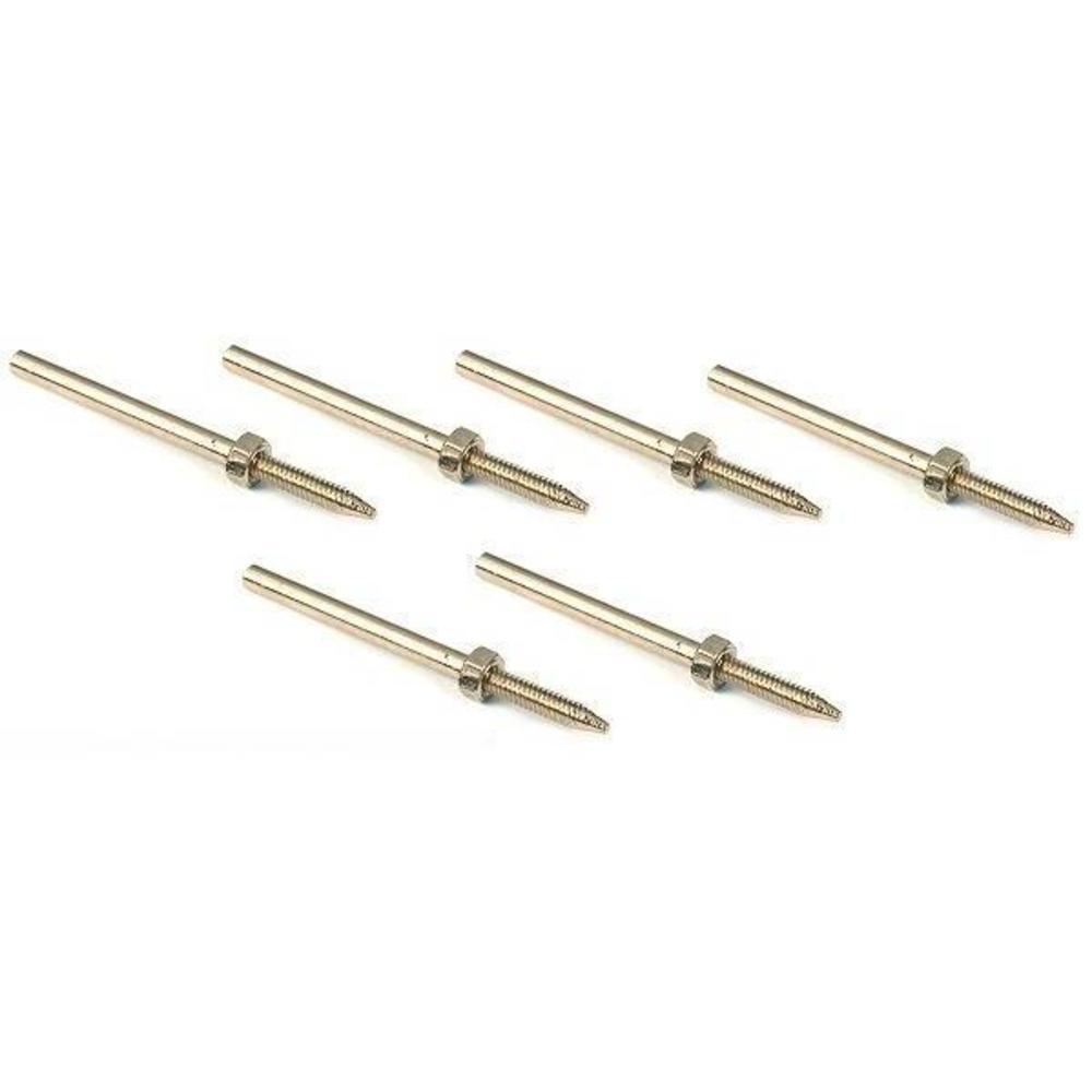 Threaded Mandrels 3/32" 6Pcs