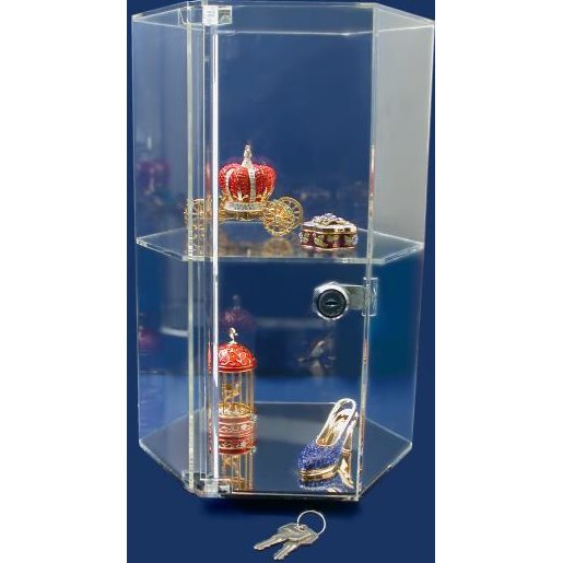 Revolving Display Case Acrylic