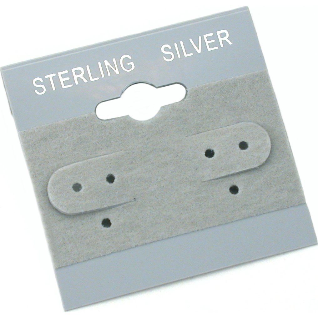 Hanging Earring Cards 1 1/2" 100Pcs