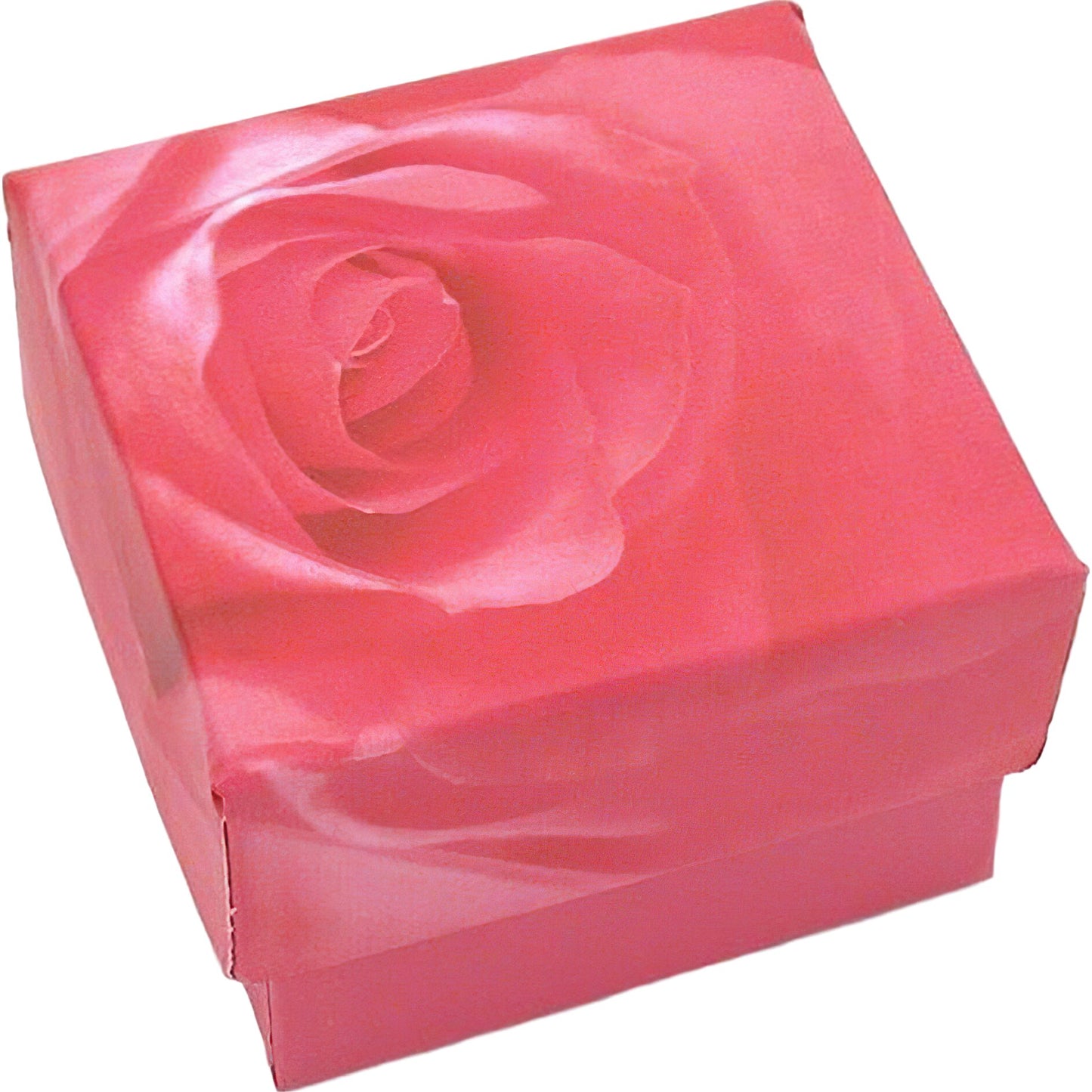 Rose Cotton Ring Gift Box Pink 1 7/8" (Only 1 Box)
