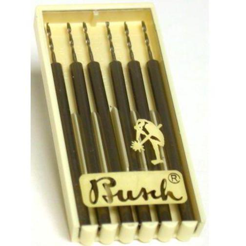 Busch Twist Drill Bits 6Pcs (Sizes 005 to 016)