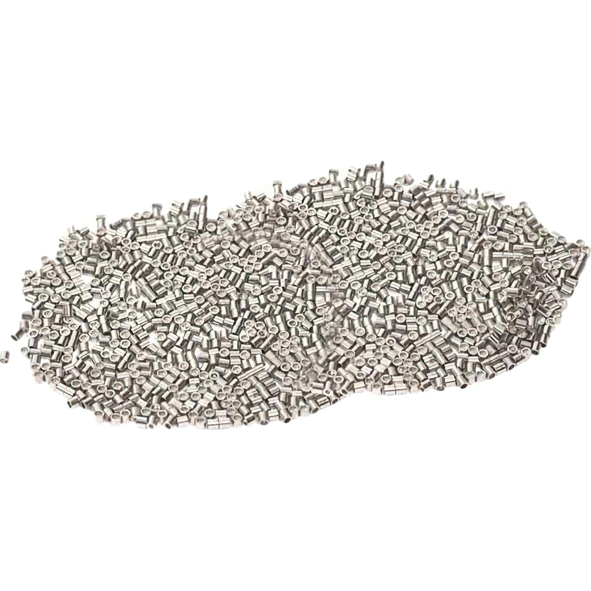 288 Sterling Silver Tube Crimp Beads Jewelry 2 x 2mm