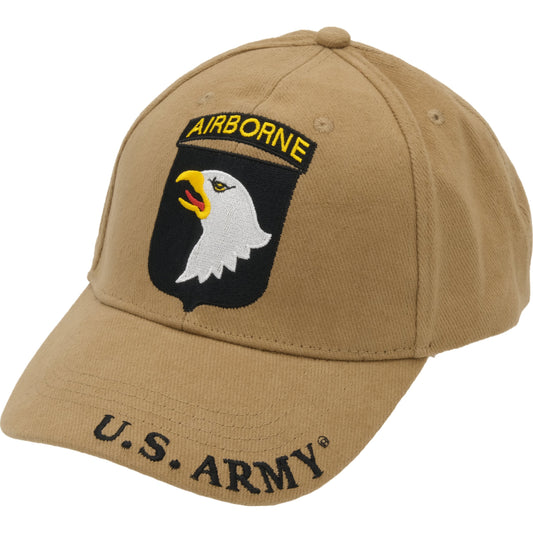 U.S. Army 101st Airborne "Screaming Eagles" Tan Cap
