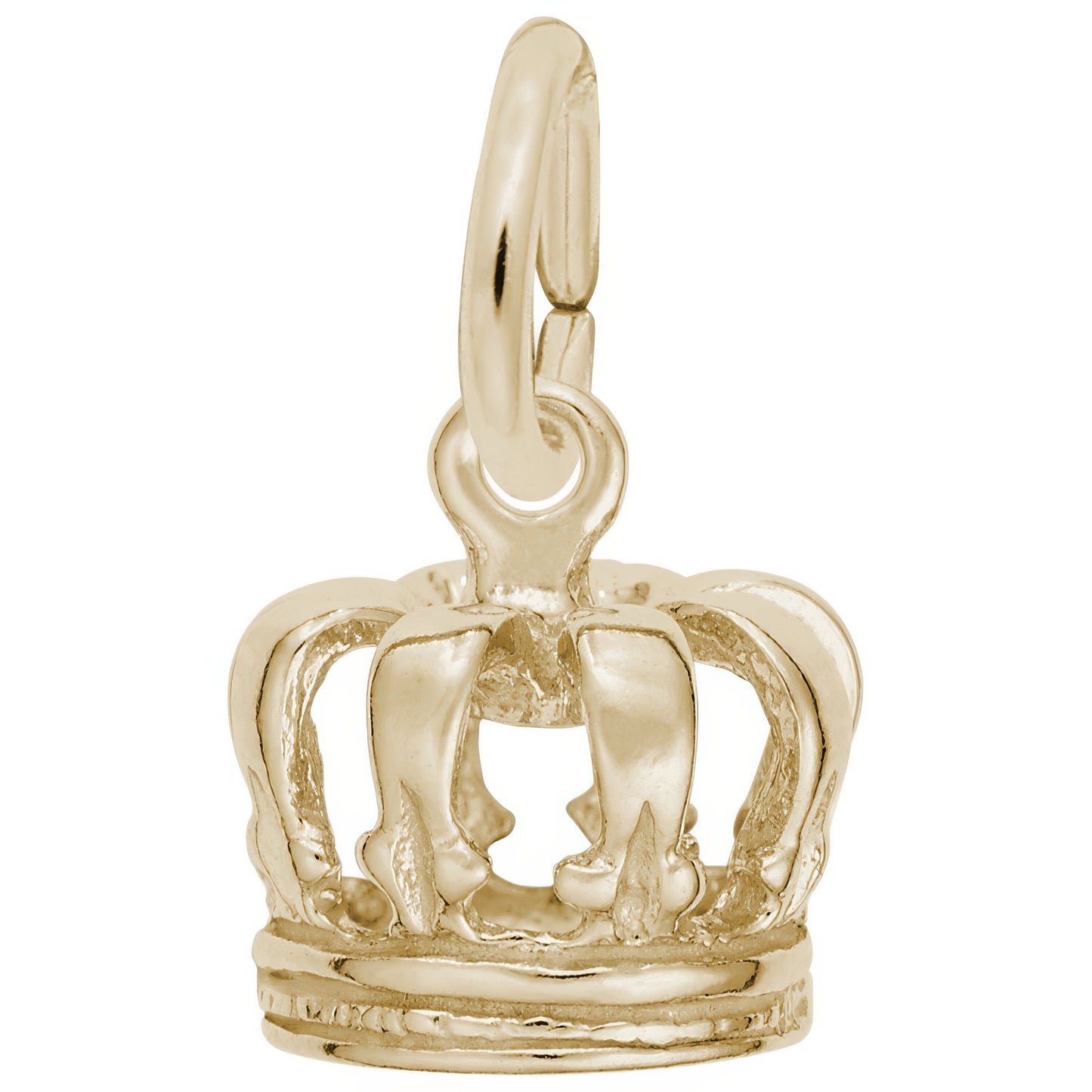 Royal Crown Charm - Metal - Sterling Silver