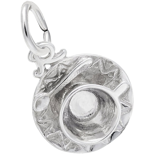 Charms Sterling Silver Cup & Saucer Charm