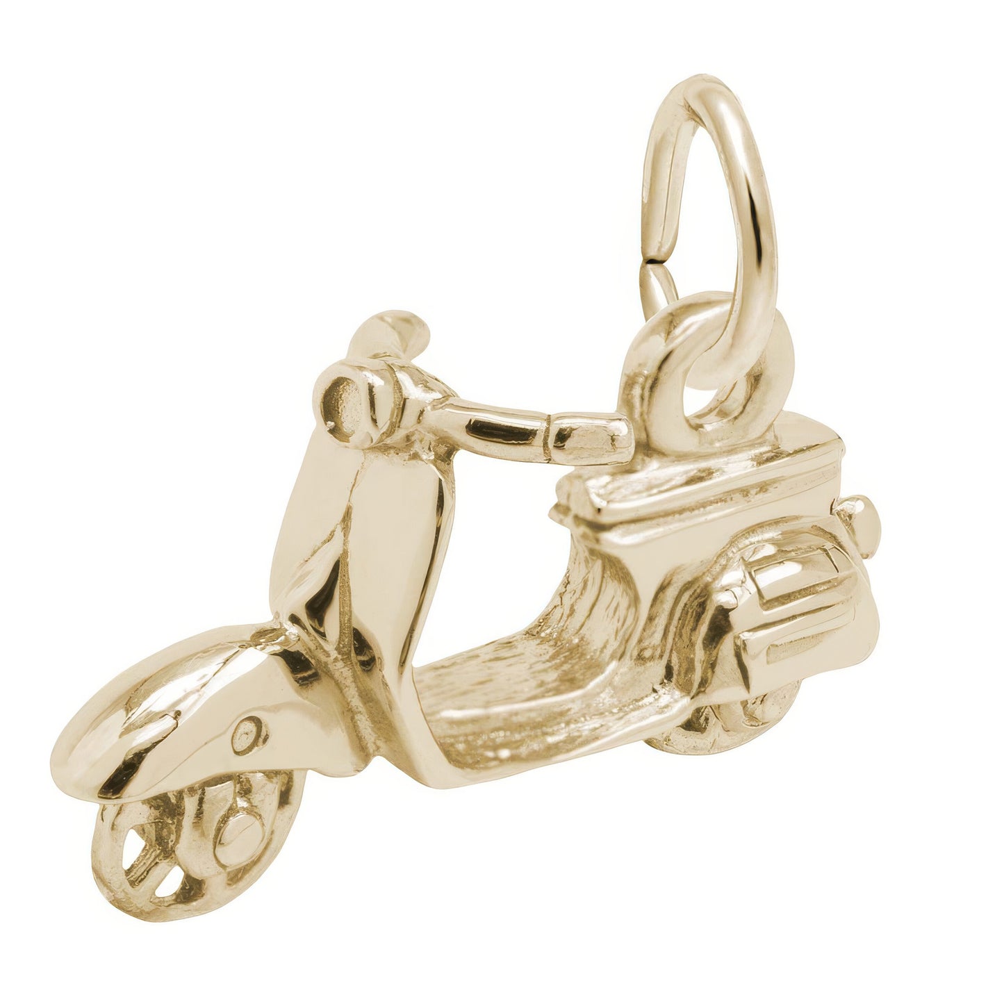 Scooter Charm, Sterling Silver