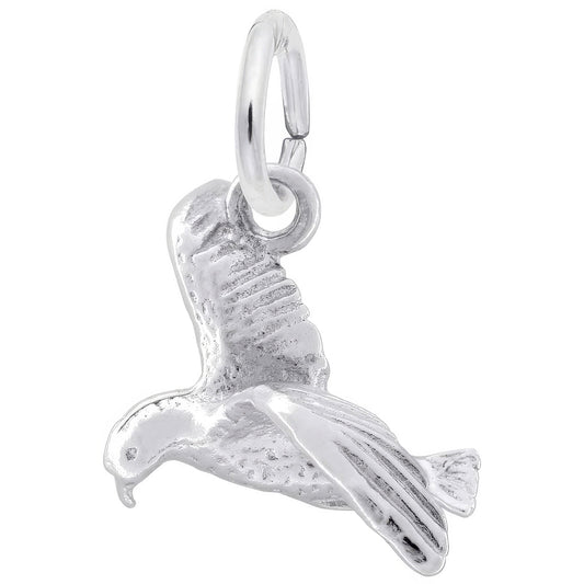 Seagull Charm, Sterling Silver