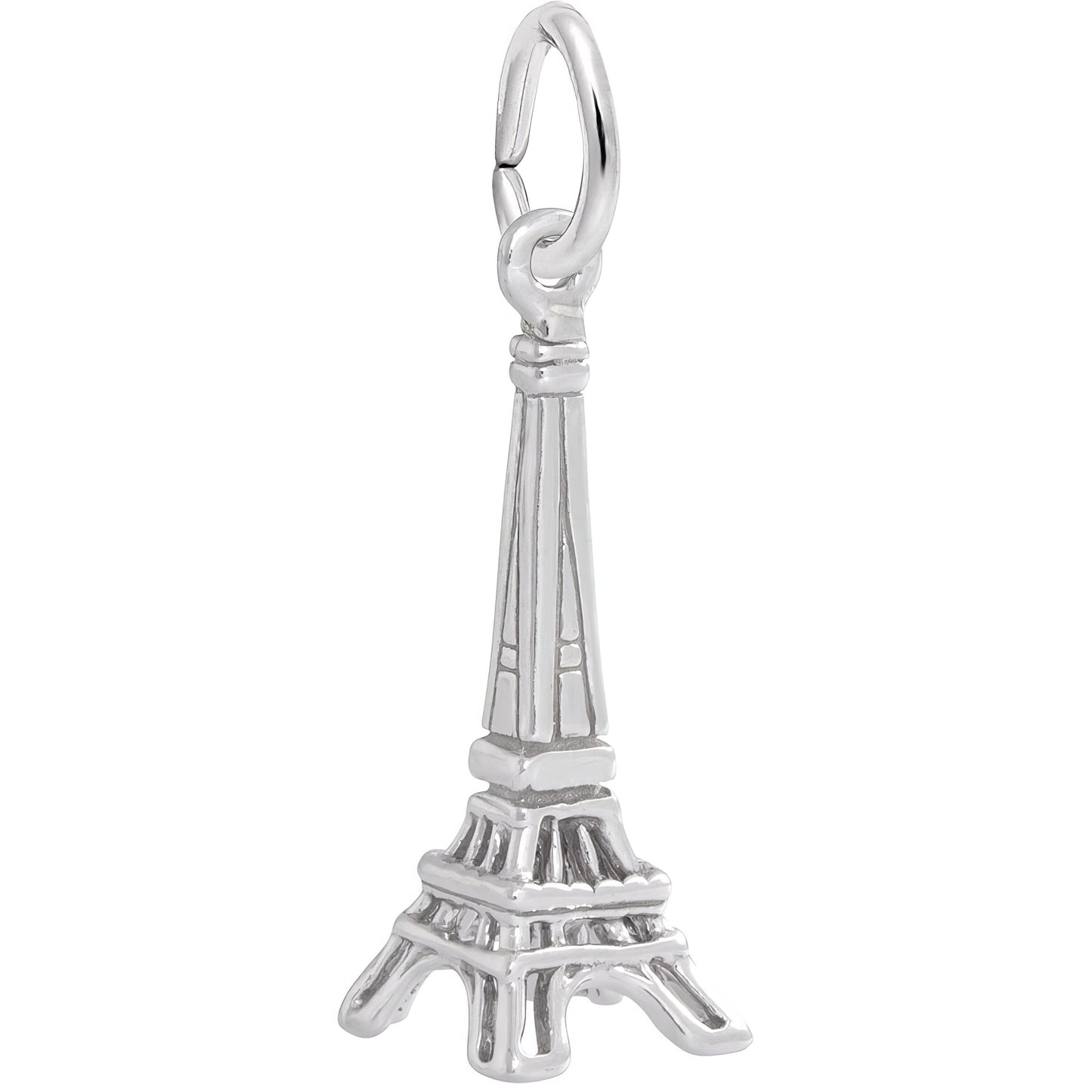 Sterling Silver Eiffel Tower Charm - 20mm x 10mm