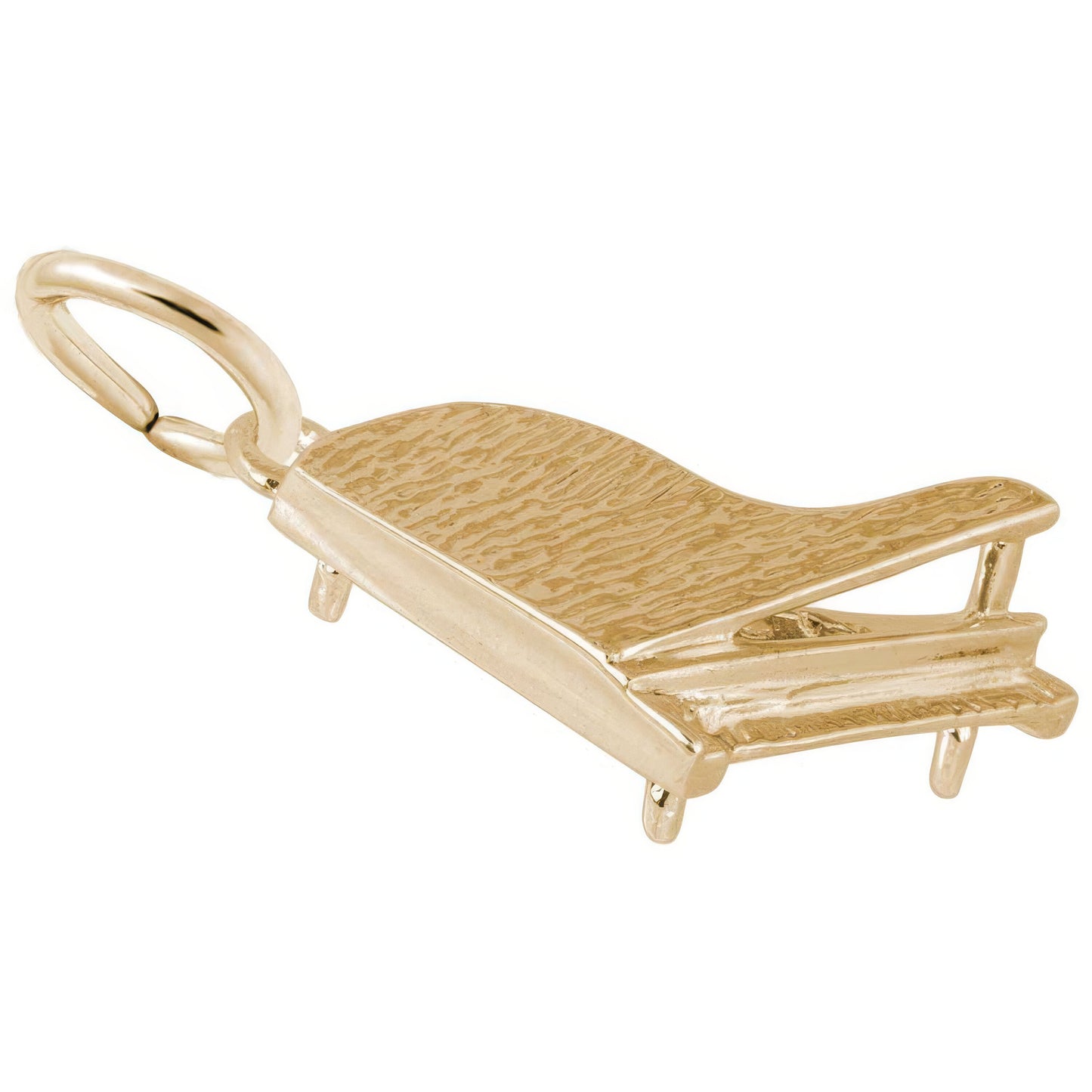 Grand Piano Charm, Sterling Silver