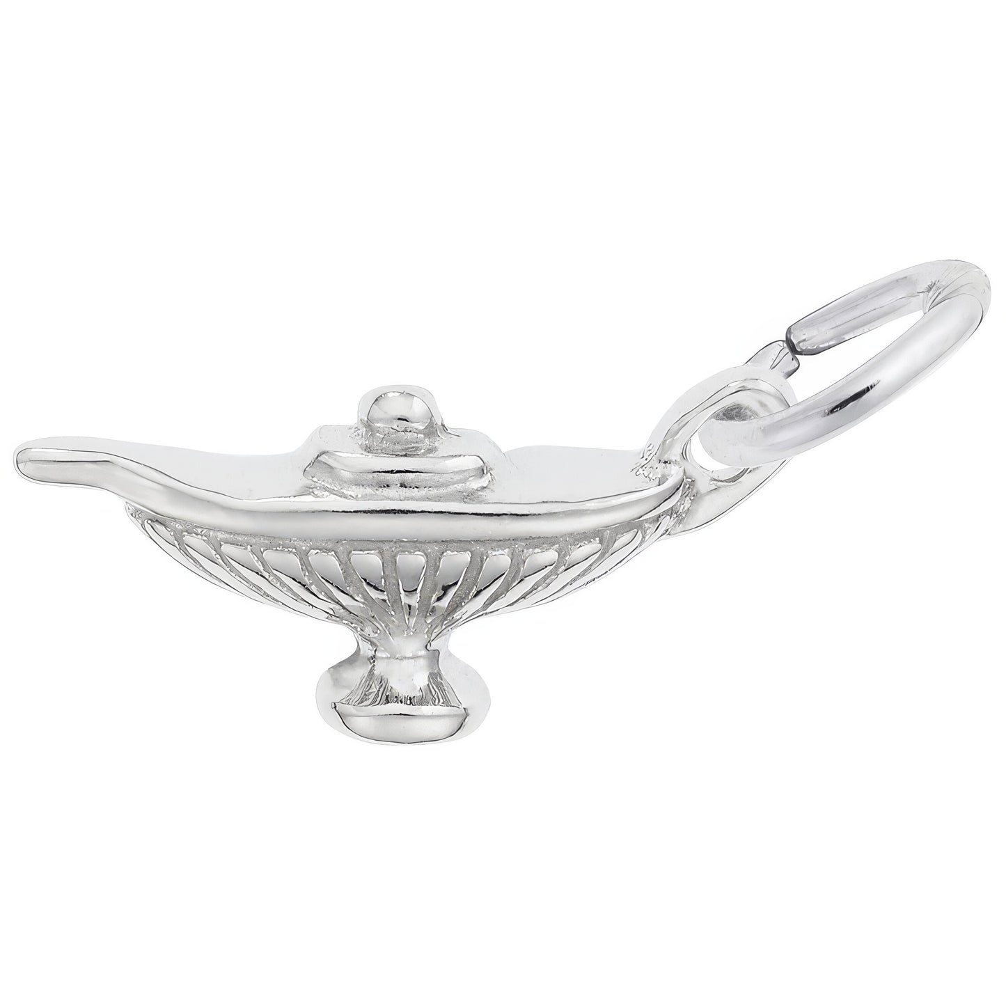 Magic Lamp Charm - Metal - Sterling Silver
