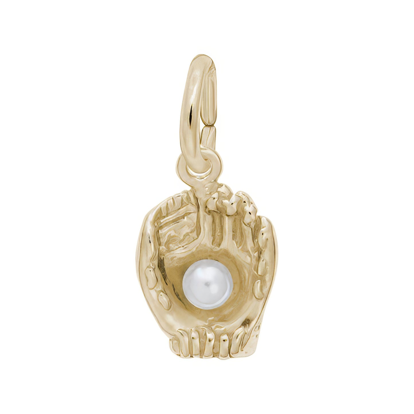 Charms Sterling Silver Baseball Glove Charm