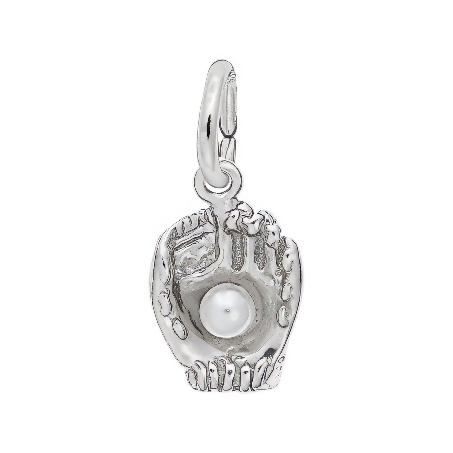 Charms Sterling Silver Baseball Glove Charm
