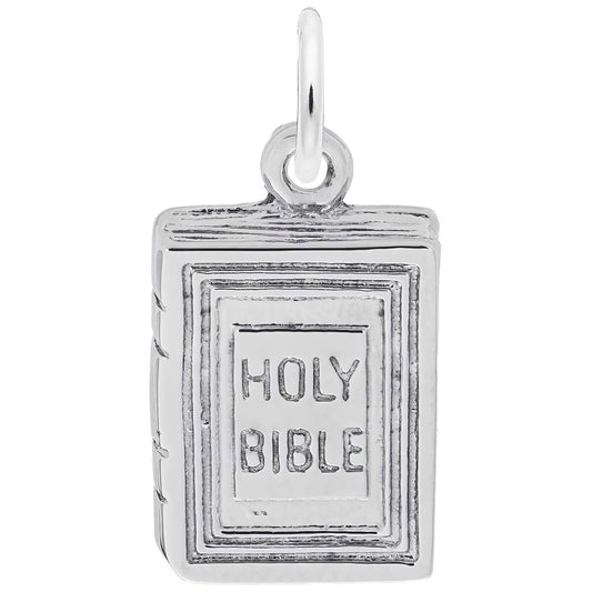 Bible Charm, Sterling Silver