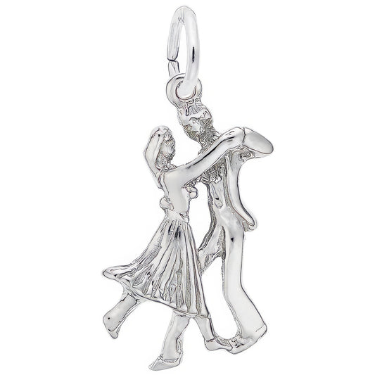 Dancers Charm - Metal - Sterling Silver