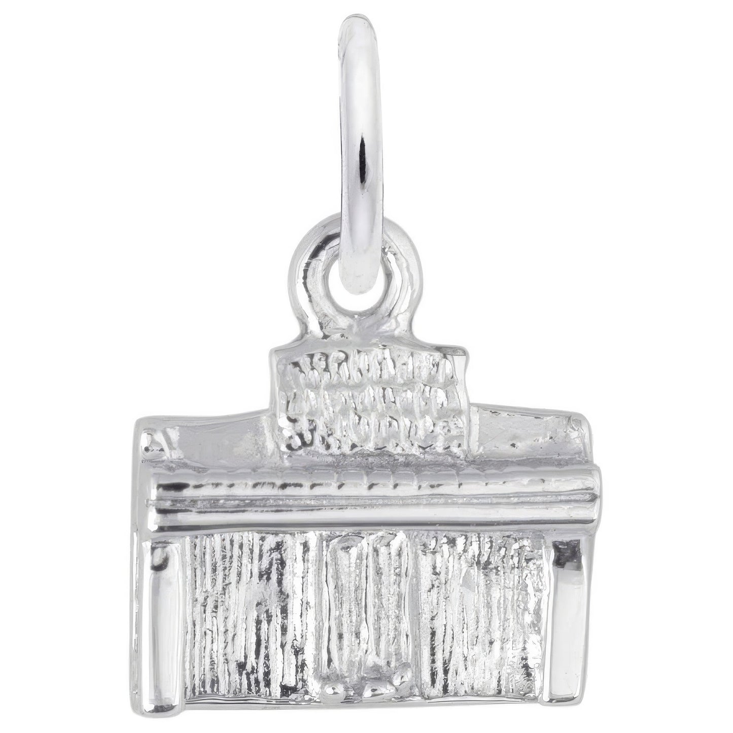 Spinet Charm, Sterling Silver
