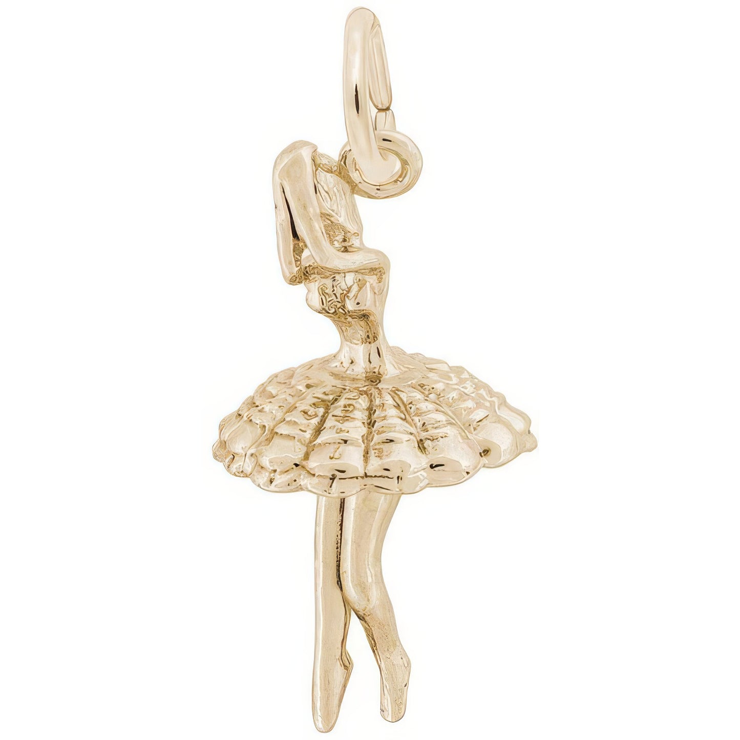Ballet Dancer Charm, Sterling Silver