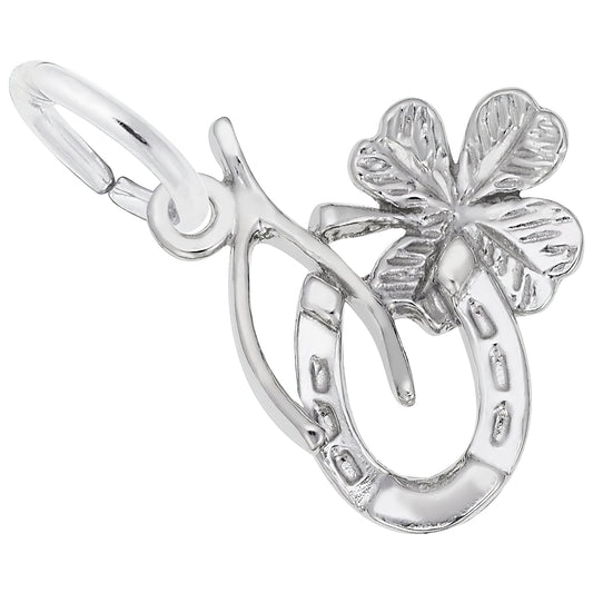 Charms Sterling Silver Symbols of Luck Charm