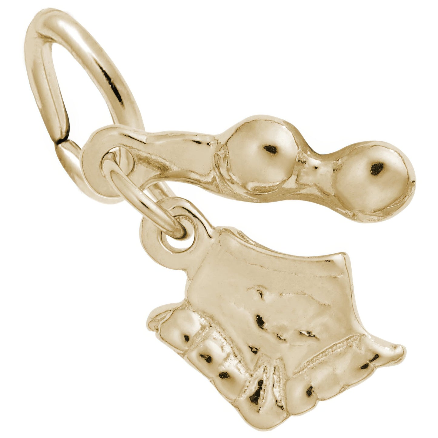 Bikini Charm - Metal - Sterling Silver