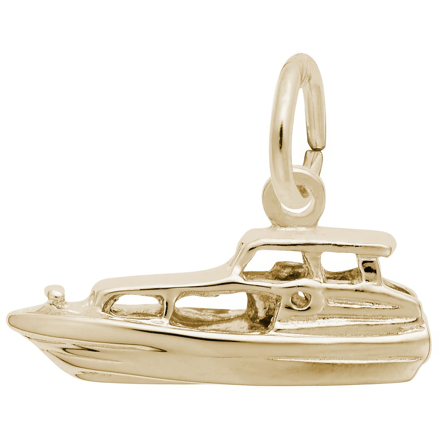 Yacht Charm - Metal - Sterling Silver