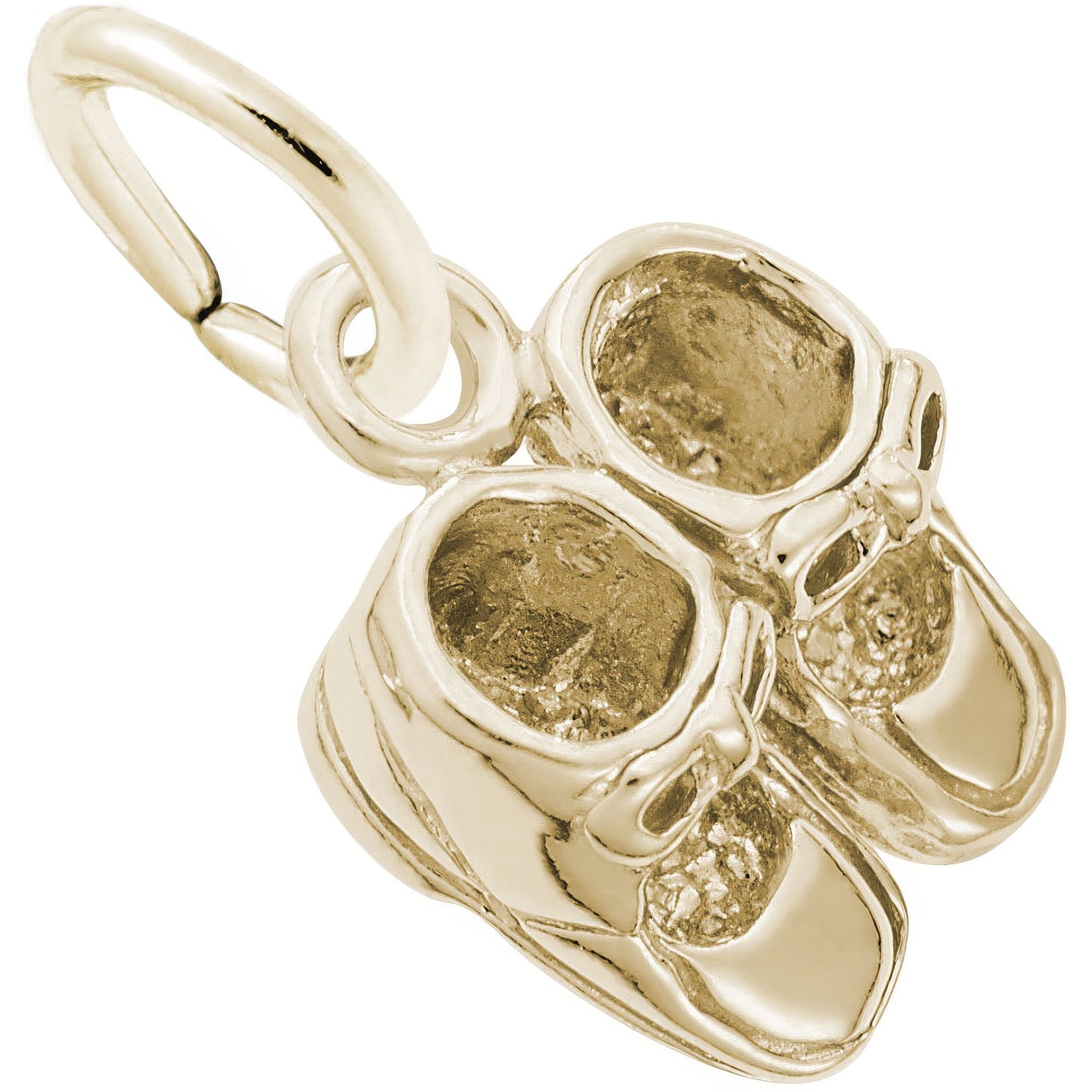 Sterling Silver Baby Booties Charm