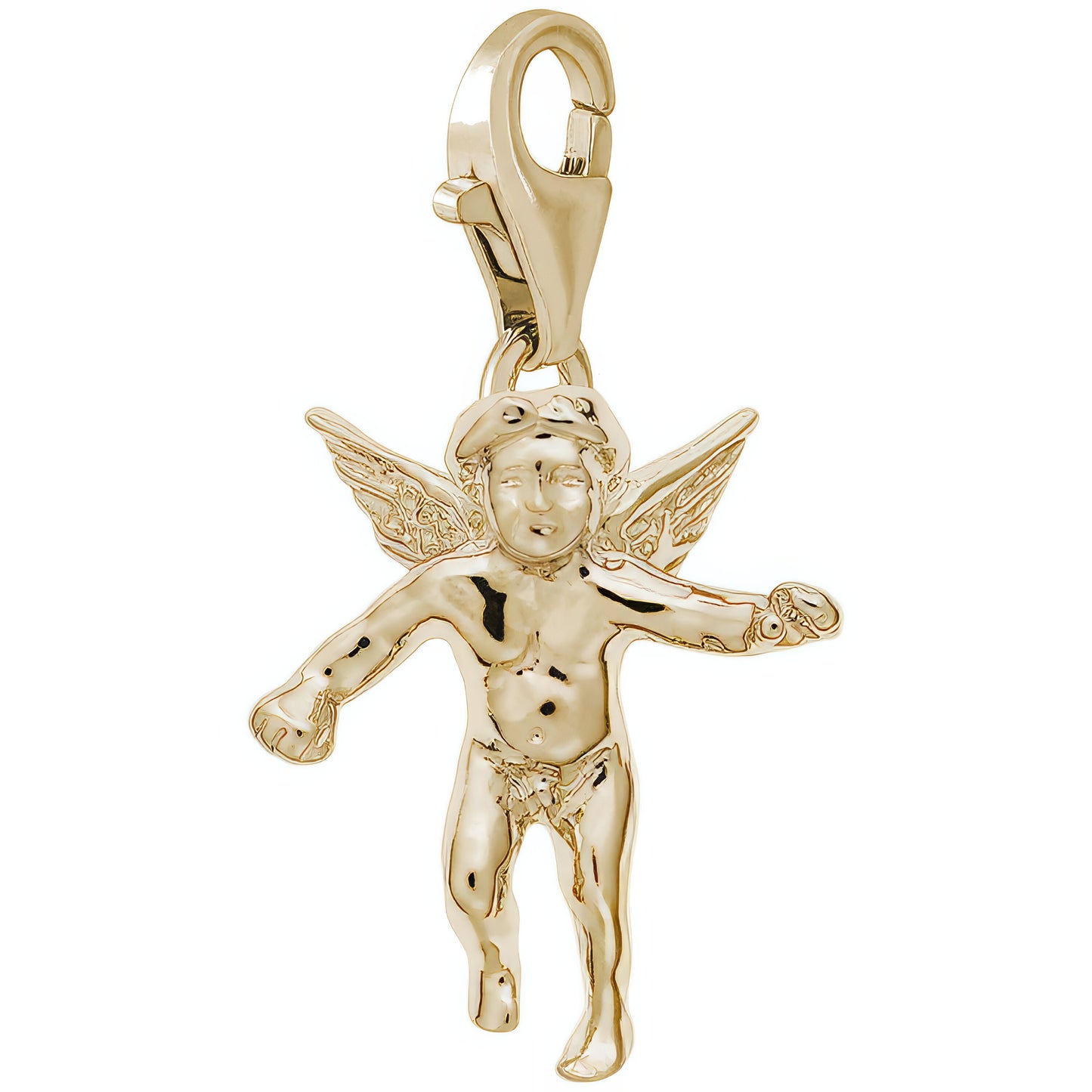Sterling Silver Cherub Angel Charm