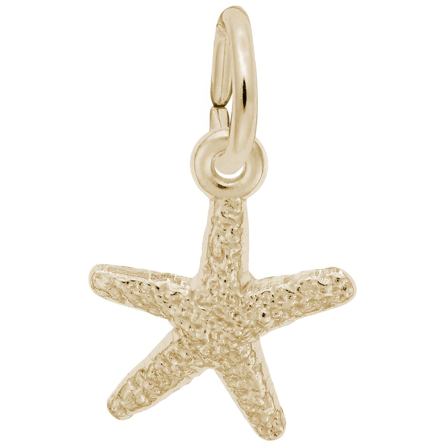 Classic Starfish Charm - Metal - Sterling Silver