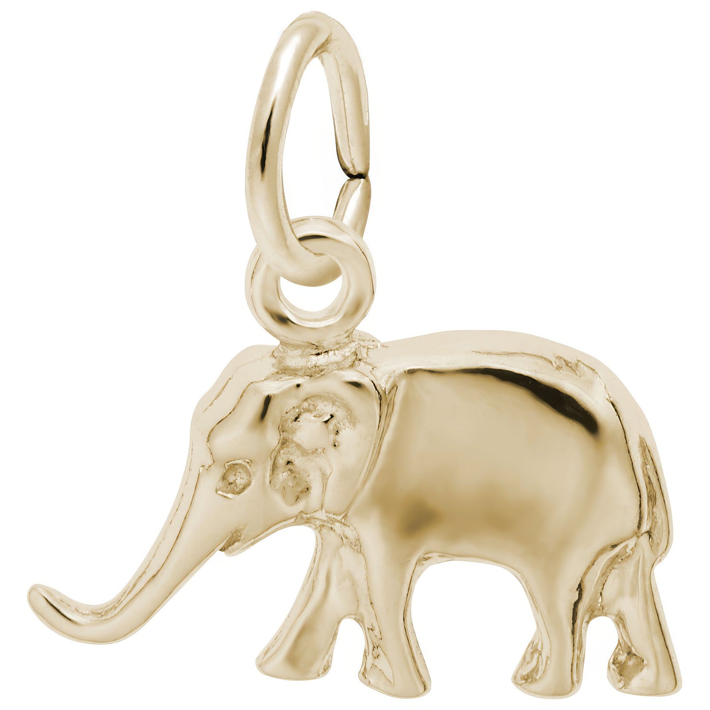 Sterling Silver Small Elephant Charm