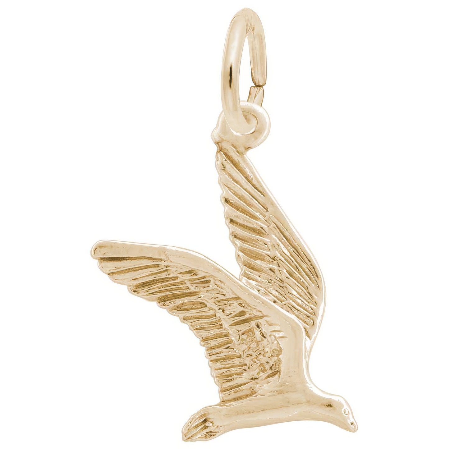 Seagull Charm, Sterling Silver