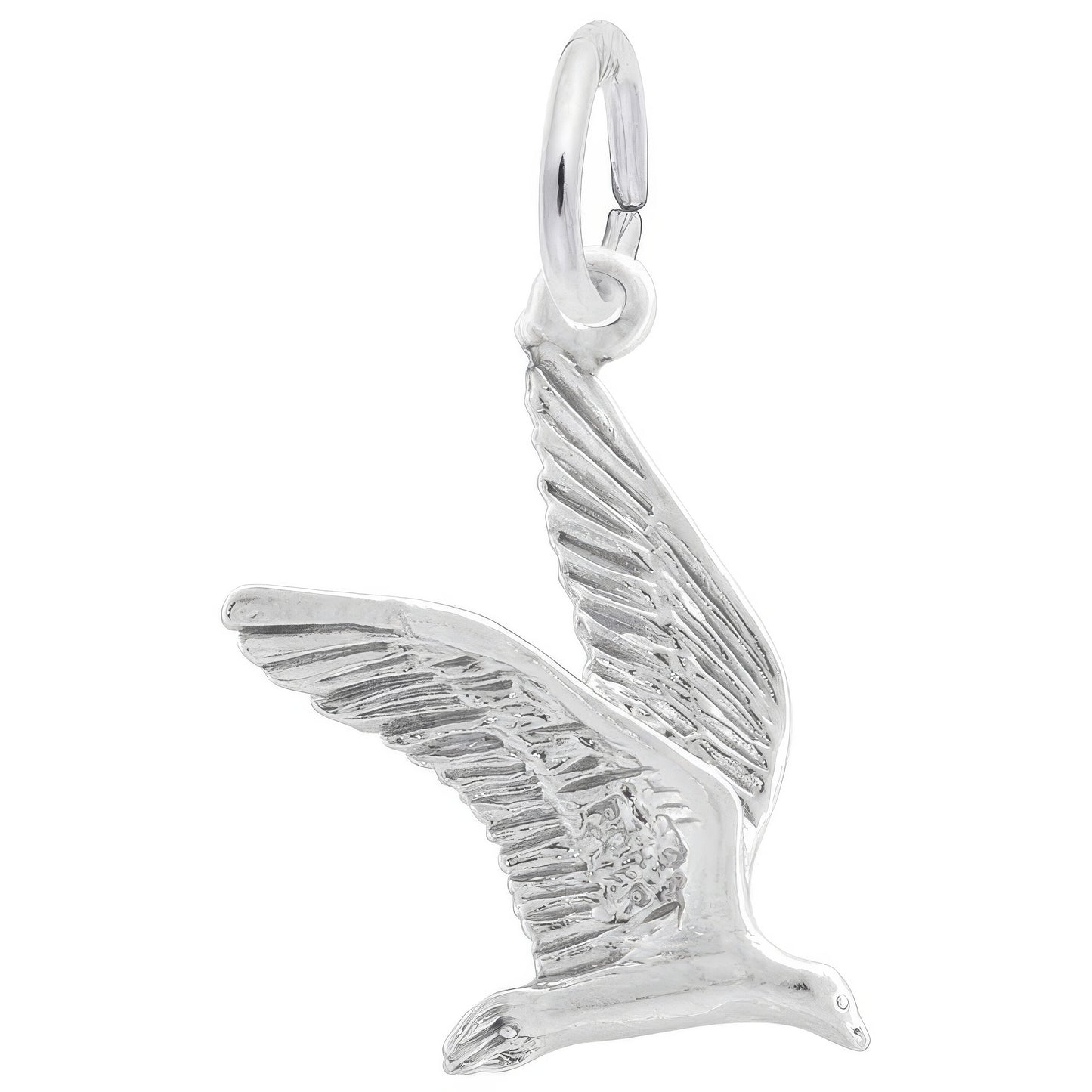 Seagull Charm, Sterling Silver