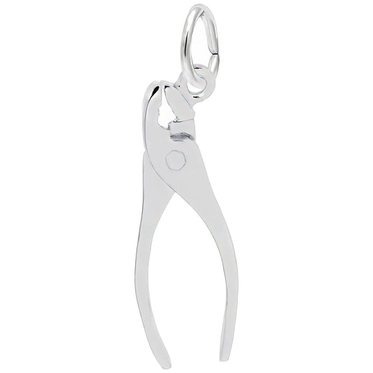 Pliers Charm, Sterling Silver