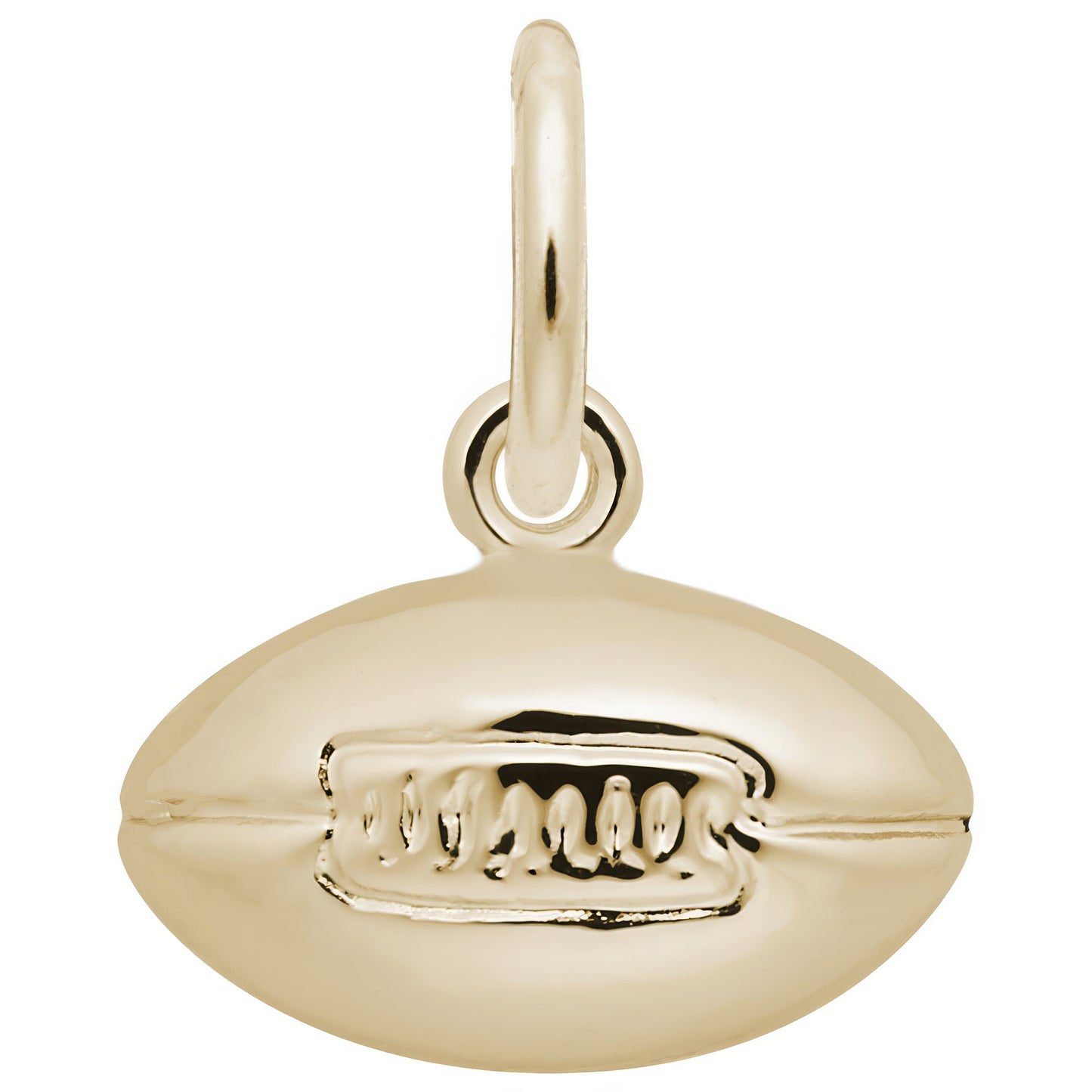 Sterling Silver Football Charm