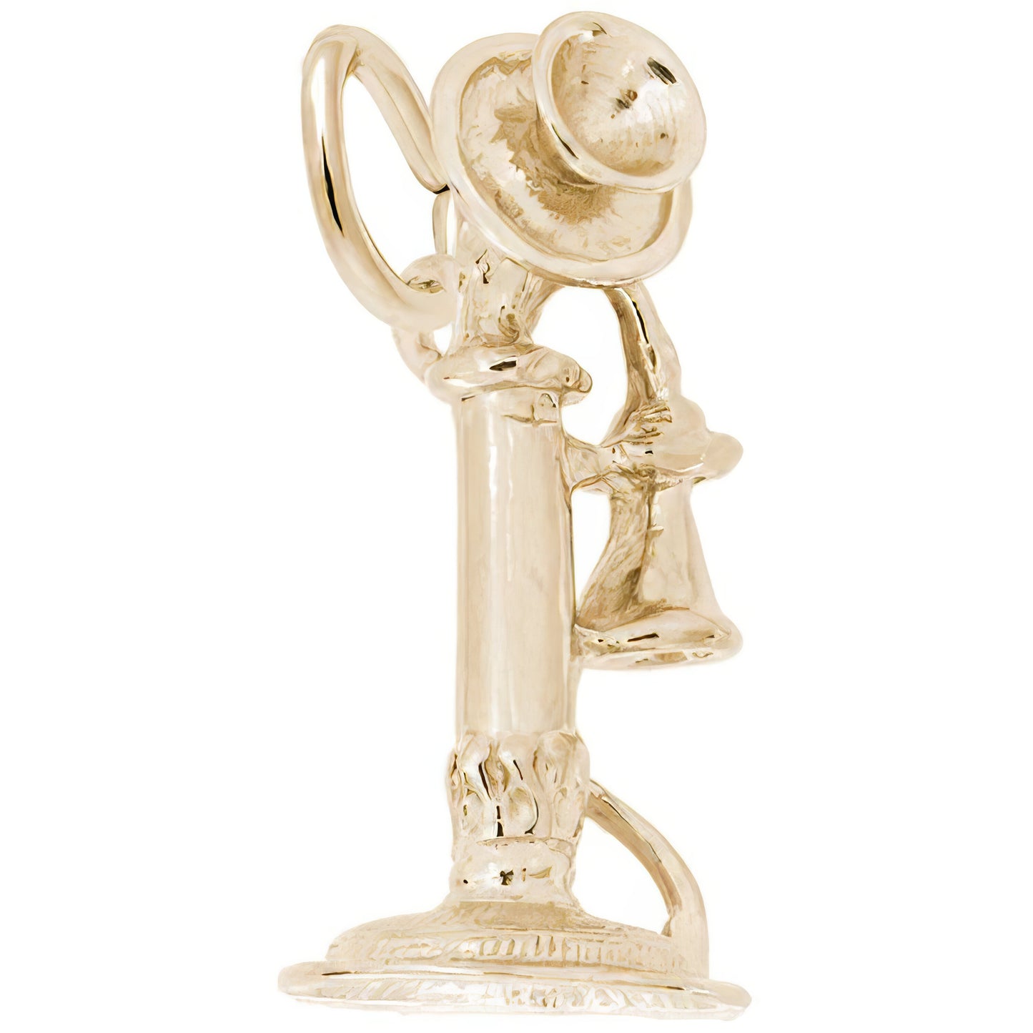 Telephone Charm, Sterling Silver