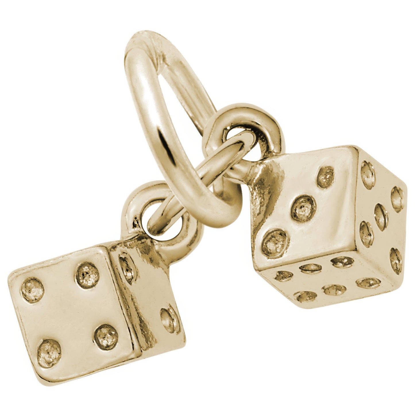 Sterling Silver Dice Charm