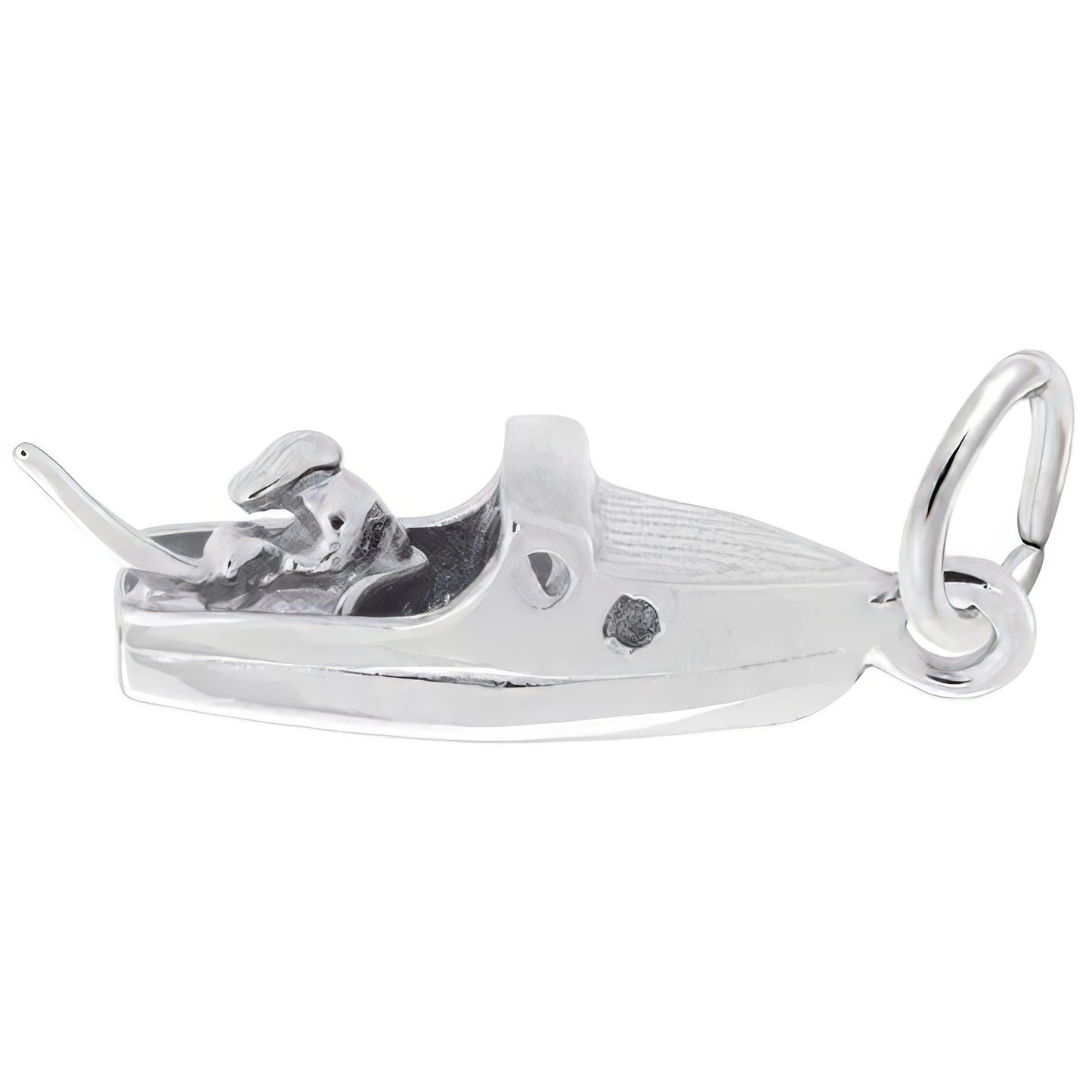 Boat Charm, Sterling Silver