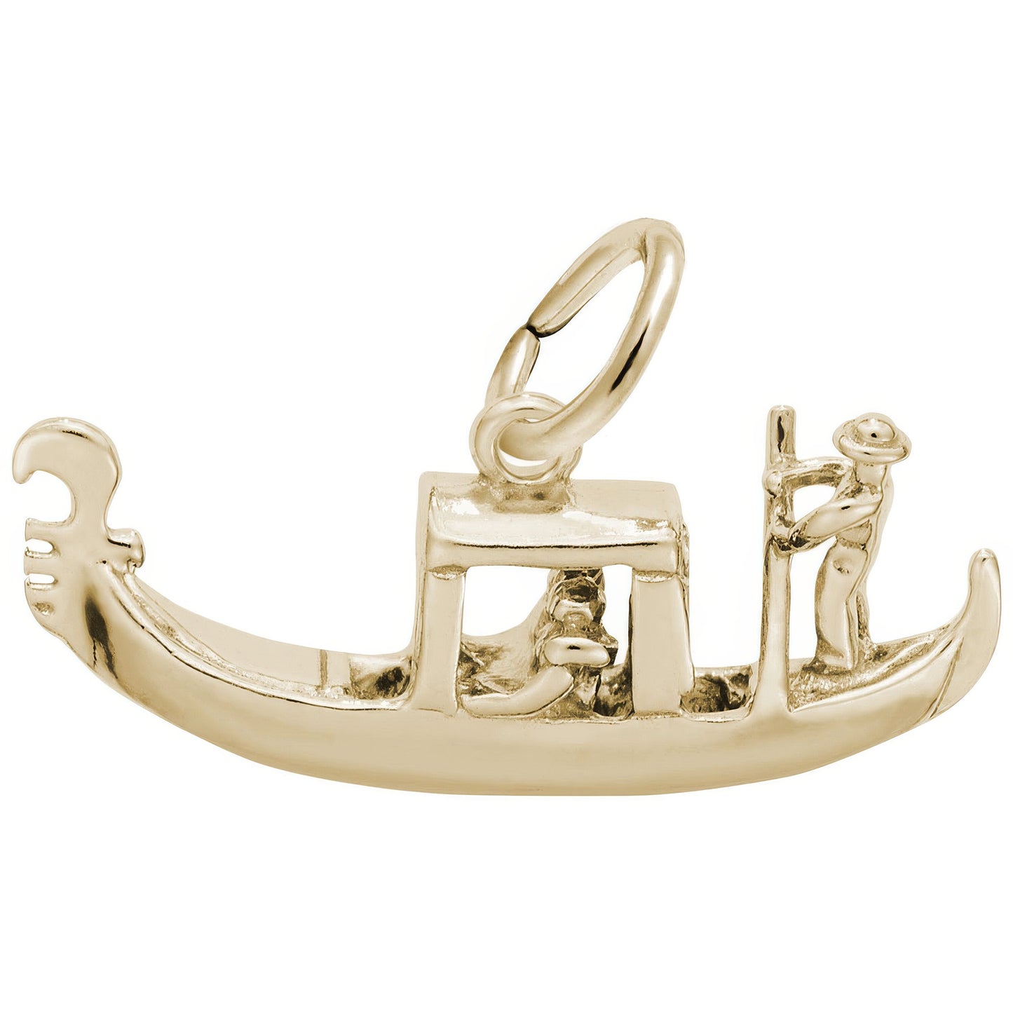 Charms Sterling Silver Venetian Gondola Charm