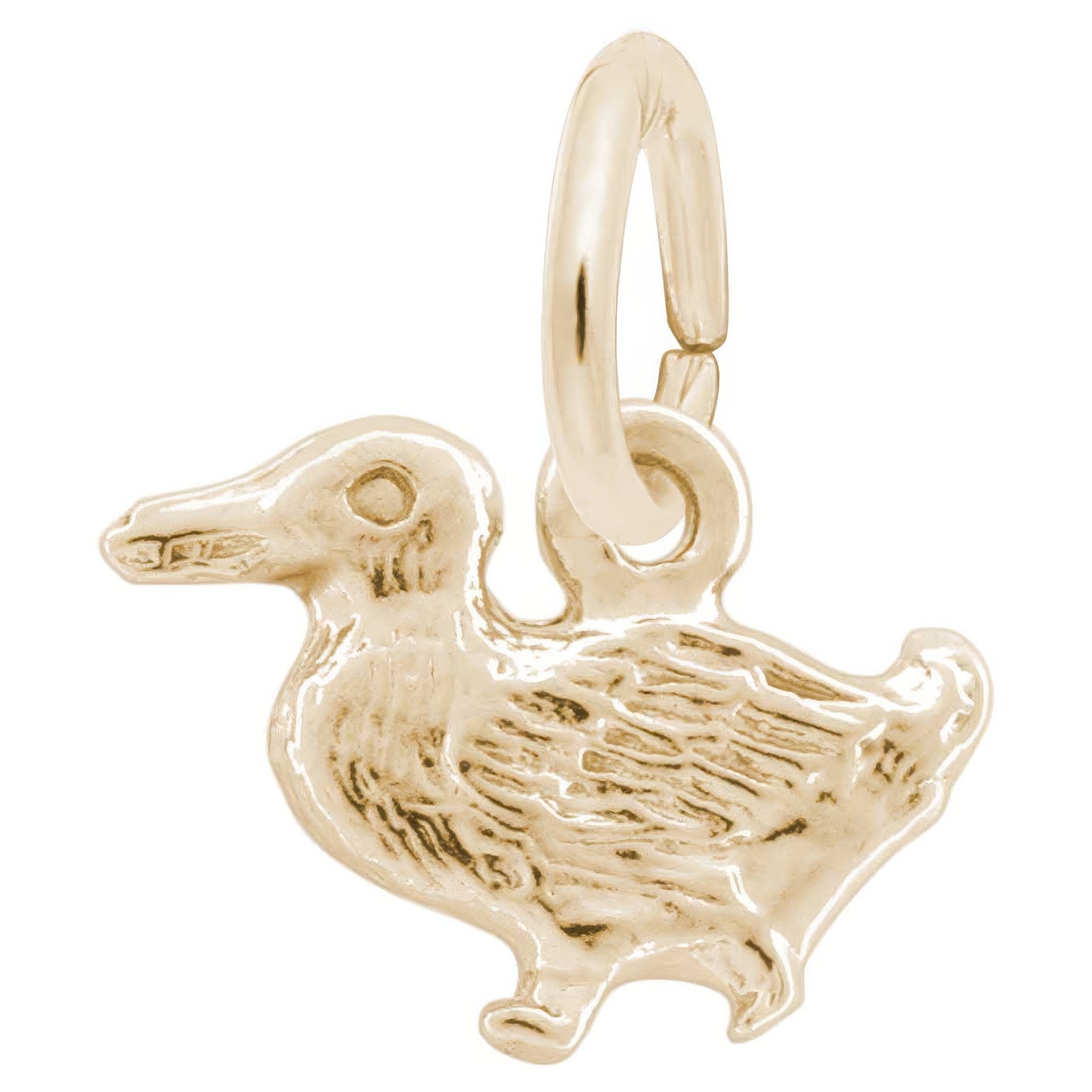 Duck Charm, Sterling Silver