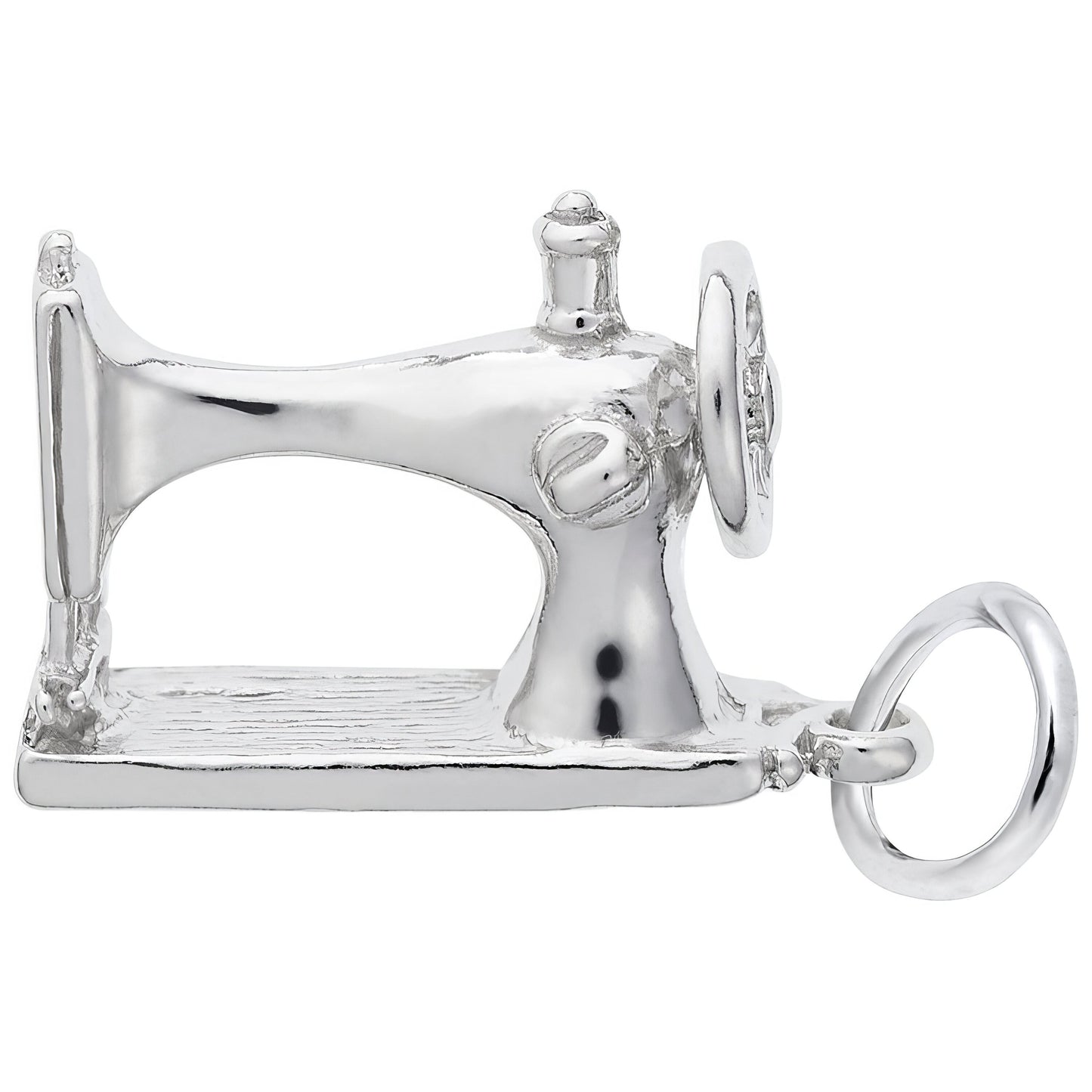 Sewing Machine Charm - Metal - Sterling Silver